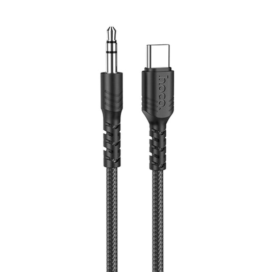 hoco UPA17 Type-C / USB-C Digital Audio Conversion Cable, Length: 1m(Black) - Video & Audio Cable by hoco | Online Shopping UK | buy2fix