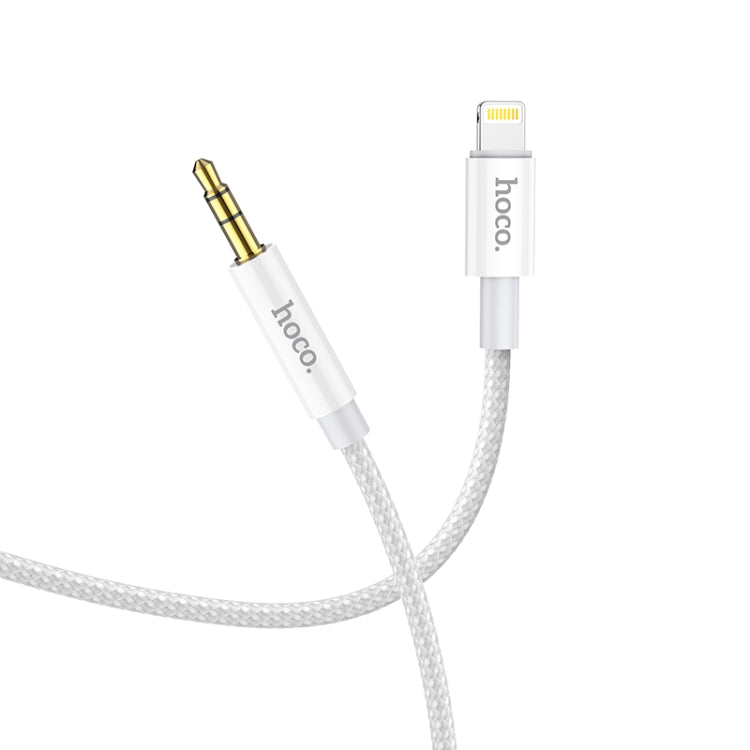 hoco UPA19 8 Pin Digital Audio Conversion Cable, Length: 1m(Silver) - Video & Audio Cable by hoco | Online Shopping UK | buy2fix