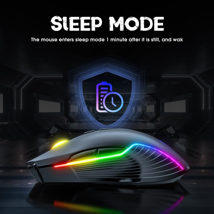 ONIKUMA CW905 2.4G RGB Lighting Wireless Mouse(Black) - Computer & Networking by ONIKUMA | Online Shopping UK | buy2fix