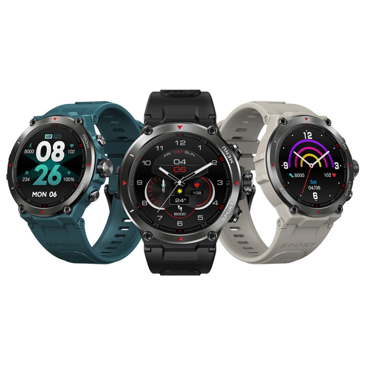 Zeblaze Stratos 2 1.3 inch AMOLED Screen Smart Watch, Support Sleep Monitoring / Heart Rate Monitoring(Grey) - Smart Wear by Zeblaze | Online Shopping UK | buy2fix