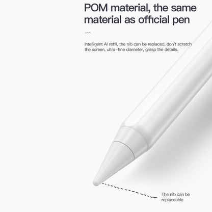 TOTUDESIGN P6-C Glory Series Capactior Pens for iPad(White) - Stylus Pen by TOTUDESIGN | Online Shopping UK | buy2fix