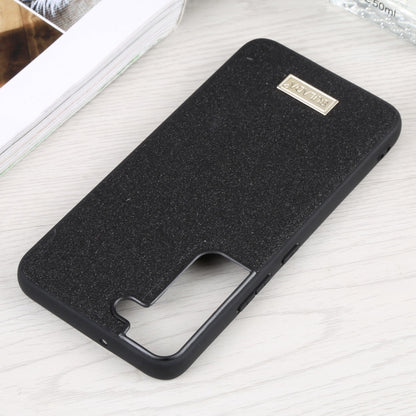 For Samsung Galaxy S22 5G SULADA Shockproof TPU + Handmade Leather Phone Case(Black) - Galaxy S22 5G Cases by SULADA | Online Shopping UK | buy2fix