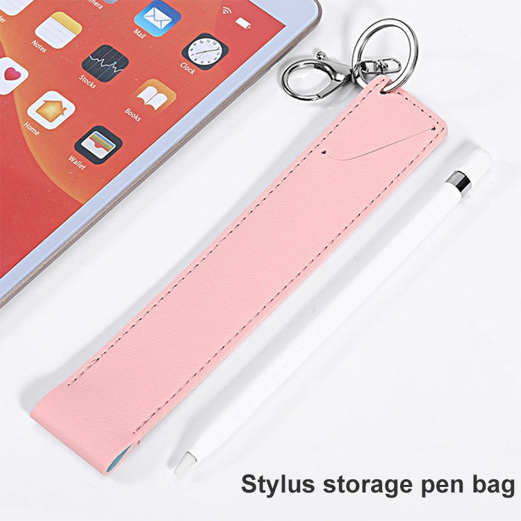 PU Leather Shockproof Protective Case for Apple Pencil 1 / 2(Sky Blue) - Pencil Accessories by buy2fix | Online Shopping UK | buy2fix