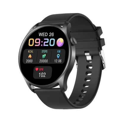 KC08 1.28 inch IPS Screen Smart Wristband, Support Sleep Monitoring/Heart Rate Monitoring(Black) - Smart Wear by buy2fix | Online Shopping UK | buy2fix