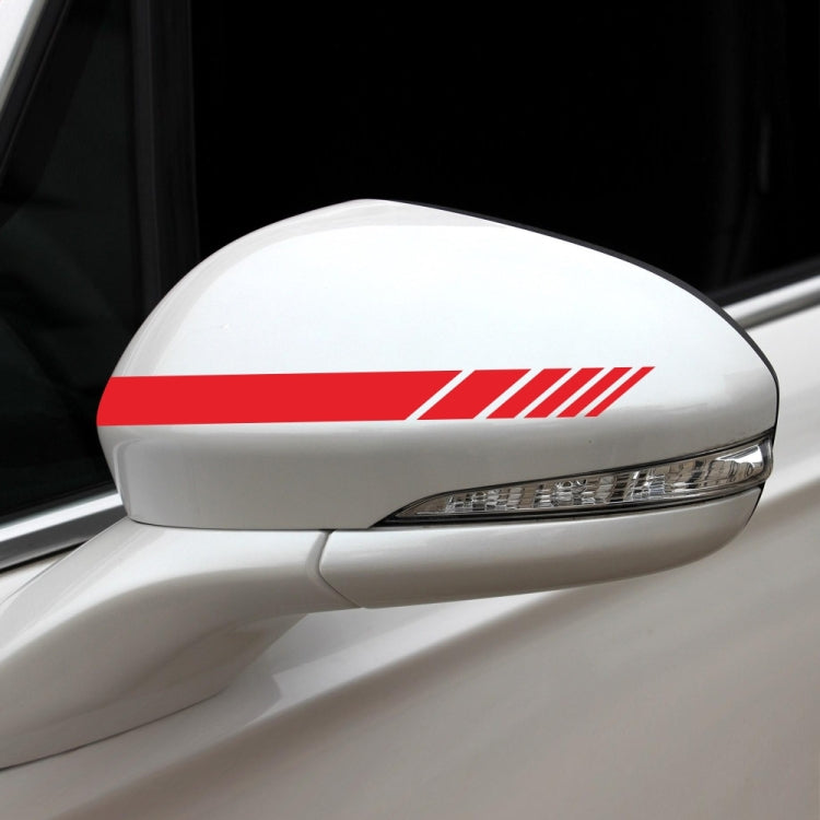 D-936 Stripe Pattern Car Modified Decorative Sticker(Red) - In Car by buy2fix | Online Shopping UK | buy2fix
