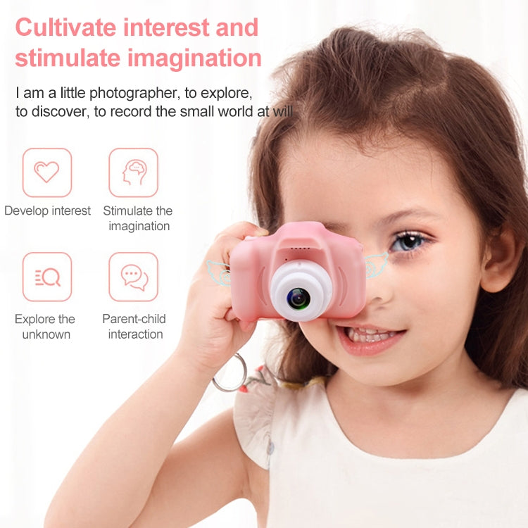 X2S 2.0 Inch LCD Screen Mini Children Camera Digital Camera, Resolution:800W(Pink) - Consumer Electronics by buy2fix | Online Shopping UK | buy2fix