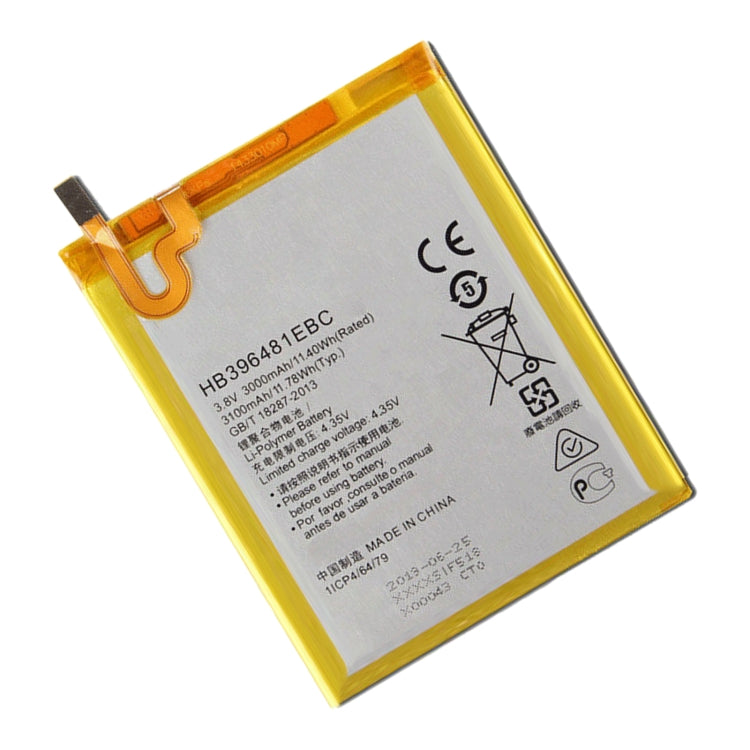 HB396481ECW Li-Polymer Battery Replacement For Huawei MaiMang 4 / G8 / G7 Plus / D199 / Honor 5A / Honor 5X - For Huawei by buy2fix | Online Shopping UK | buy2fix