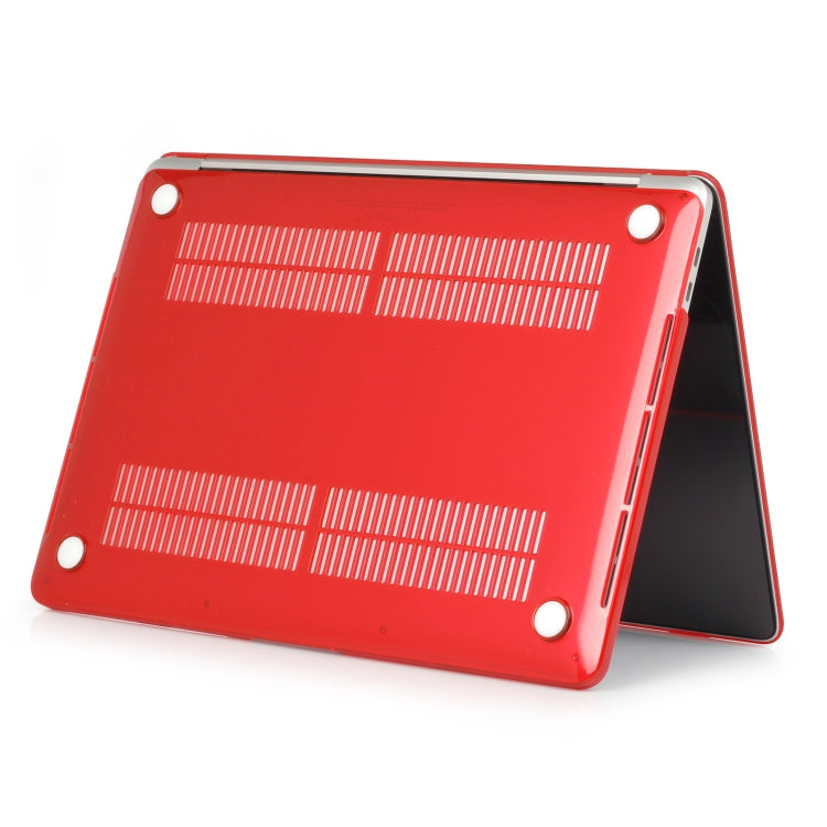 Laptop Crystal Style Protective Case For MacBook Pro 13.3 inch A2338 2022(Red) - MacBook Pro Cases by buy2fix | Online Shopping UK | buy2fix