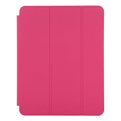 For iPad Pro 11 2022 / 2021 / 2020 3-fold Horizontal Flip Smart Leather Tablet Case with Sleep / Wake-up Function & Holder(Rose Red) - iPad Pro 11 (2022/2021) Cases by buy2fix | Online Shopping UK | buy2fix