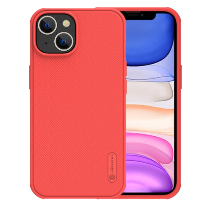 For iPhone 14 NILLKIN Frosted Shield Pro PC + TPU Phone Case (Red) - iPhone 14 Cases by NILLKIN | Online Shopping UK | buy2fix
