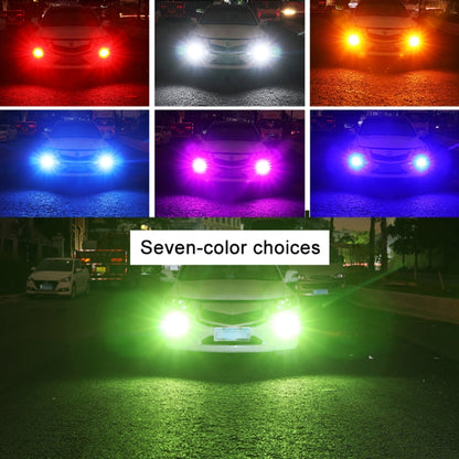 1 Pair H7 12V 7W Strobe Car LED Fog Light(Blue Light) - In Car by buy2fix | Online Shopping UK | buy2fix