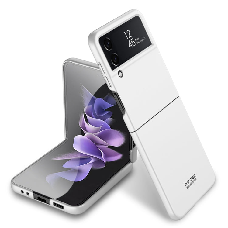 For Samsung Galaxy Z Flip4 GKK Ultra-thin Full Coverage Phone Case(White) - Galaxy Z Flip4 5G Cases by GKK | Online Shopping UK | buy2fix