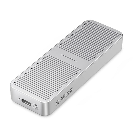 ORICO M223C3-G4-SV USB3.2 20Gbps M.2 NVMe SSD Enclosure(Silver) - HDD Enclosure by ORICO | Online Shopping UK | buy2fix