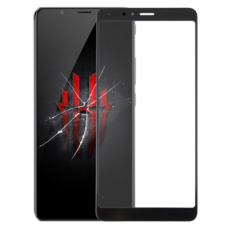 Front Screen Outer Glass Lens with OCA Optically Clear Adhesive For ZTE Nubia Red Magic NX609J - Repair & Spare Parts by buy2fix | Online Shopping UK | buy2fix