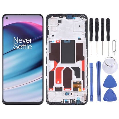 LCD Screen and Digitizer Full Assembly with Frame For Oneplus Nord CE 5G - LCD Screen by buy2fix | Online Shopping UK | buy2fix