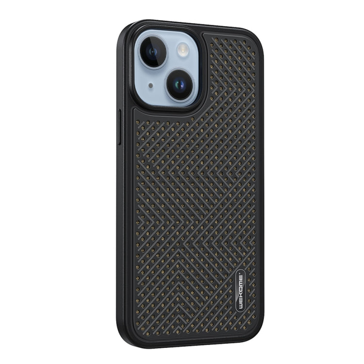 For iPhone 14 WEKOME Graphene Heat Dissipation Phone Case (Black) - iPhone 14 Cases by WK | Online Shopping UK | buy2fix