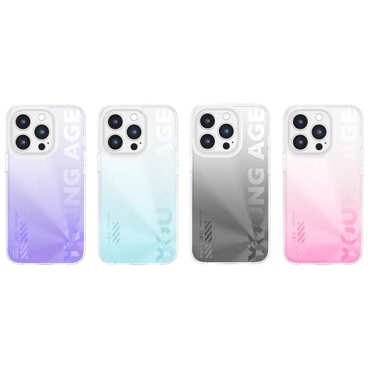 For iPhone 14 WEKOME Gorillas Gradient Colored Phone Case (Purple) - iPhone 14 Cases by WK | Online Shopping UK | buy2fix
