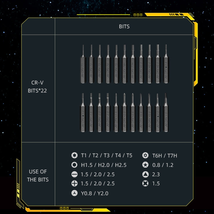 JAKEMY JM-8185 69 in 1 Multi-function Screwdriver Tool Set Assemblable Blocks - Repair & Spare Parts by JAKEMY | Online Shopping UK | buy2fix