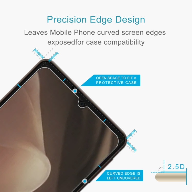 For Sharp Aquos Sense7 Plus 50pcs 0.26mm 9H 2.5D Tempered Glass Film - Others by buy2fix | Online Shopping UK | buy2fix