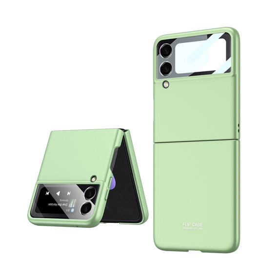 For Samsung Galaxy Z Flip4 GKK Integrated Ultra-thin Full Coverage Phone Case(Matcha Green) - Galaxy Z Flip4 5G Cases by GKK | Online Shopping UK | buy2fix