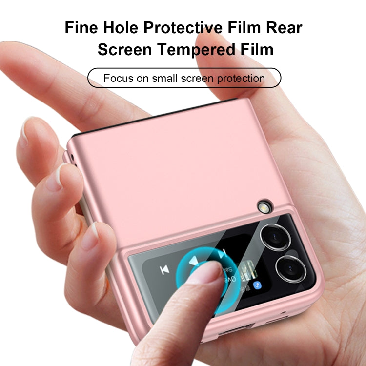 For Samsung Galaxy Z Flip4 GKK Integrated Ultra-thin Full Coverage Phone Case(Pink) - Galaxy Z Flip4 5G Cases by GKK | Online Shopping UK | buy2fix