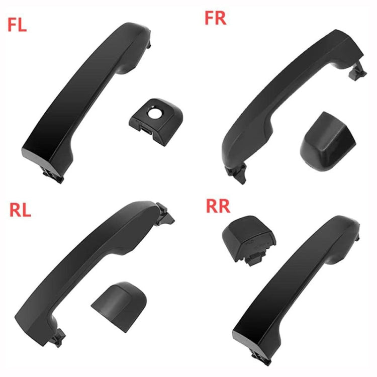 For Toyota Land Cruiser Prado 2007-2011 4 in 1 Car Outside Door Handle 69211-60090 - In Car by buy2fix | Online Shopping UK | buy2fix