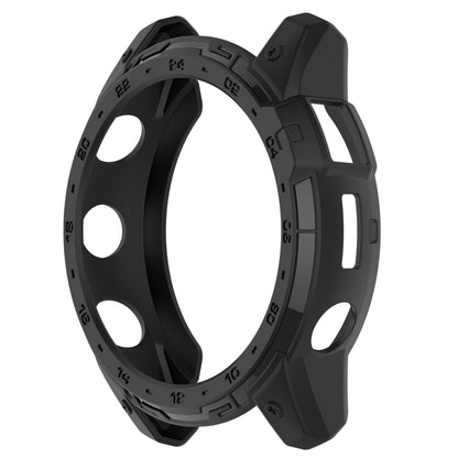 For Garmin Enduro2 / Tactix7 Armor Hollow TPU Watch Case(Black) - Watch Cases by buy2fix | Online Shopping UK | buy2fix