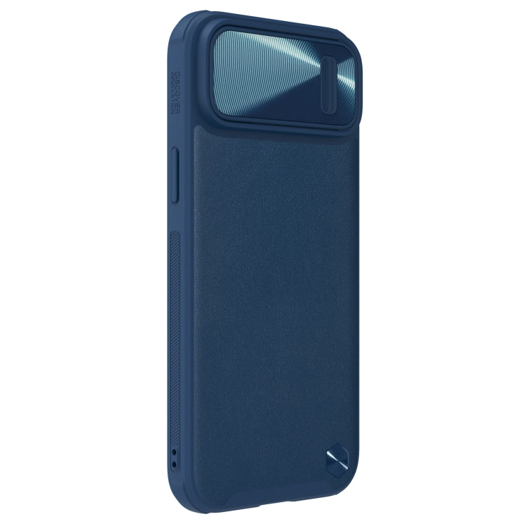 For iPhone 14 NILLKIN PC + TPU Magnetic Phone Case(Blue) - iPhone 14 Cases by NILLKIN | Online Shopping UK | buy2fix