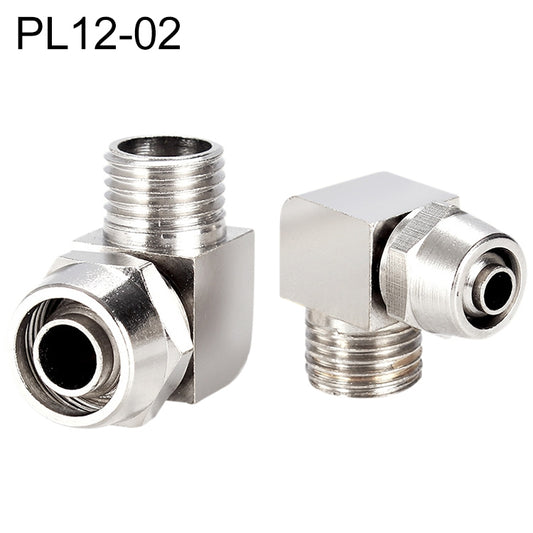 PL12-02 LAIZE Nickel Plated Copper Trachea Quick Fitting Lock Female Connector -  by buy2fix | Online Shopping UK | buy2fix