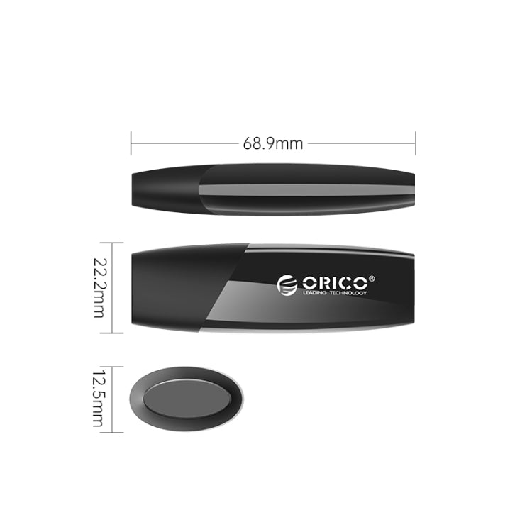 ORCIO USB3.0 U Disk Drive, Read: 260MB/s, Write: 15MB/s, Memory:256GB, Port:USB-A(Black) - USB Flash Drives by ORICO | Online Shopping UK | buy2fix