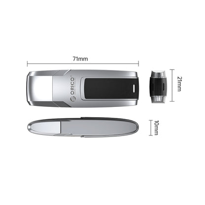 ORICO UFS Flash Drive, Read: 411MB/s, Write: 350MB/s, Memory:256GB, Port:USB-A(Silver) - USB Flash Drives by ORICO | Online Shopping UK | buy2fix