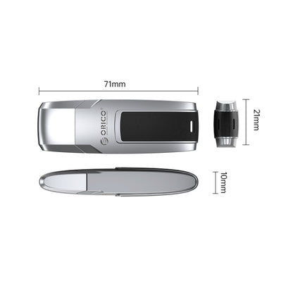 ORICO USB Solid State Flash Drive, Read: 520MB/s, Write: 450MB/s, Memory:512GB, Port:USB-A(Silver) - USB Flash Drives by ORICO | Online Shopping UK | buy2fix