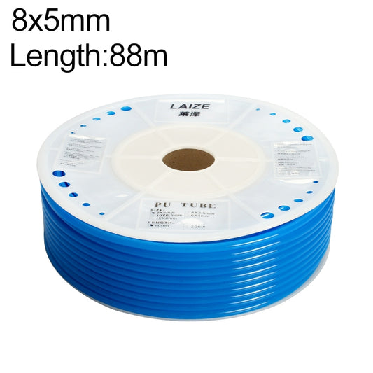 LAIZE Pneumatic Compressor Air Flexible PU Tube, Specification:8x5mm, 88m(Blue) - PU Air Pipe by LAIZE | Online Shopping UK | buy2fix