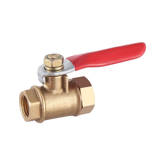 LAIZE Pneumatic Hose Connector Copper Ball Valve, Specification:Double Inside 1 1/8 inch - Valve Series by LAIZE | Online Shopping UK | buy2fix