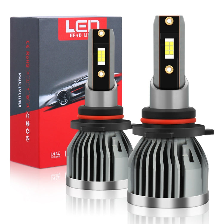 Q3 1 Pair 9005 30W / 3000LM / DC9-36V / 6000K IP68 Waterproof Car LED Headlight - In Car by buy2fix | Online Shopping UK | buy2fix