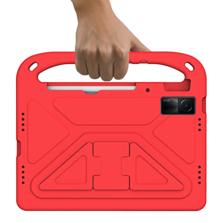 For Xiaomi Redmi Pad 10.61 Handle Portable EVA Shockproof Tablet Case(Red) -  by buy2fix | Online Shopping UK | buy2fix