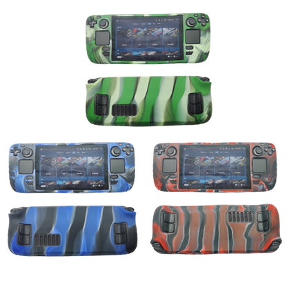 For Steam Deck Shockproof Silicone Game Console Protective Case(Cyan) - Accessories by buy2fix | Online Shopping UK | buy2fix