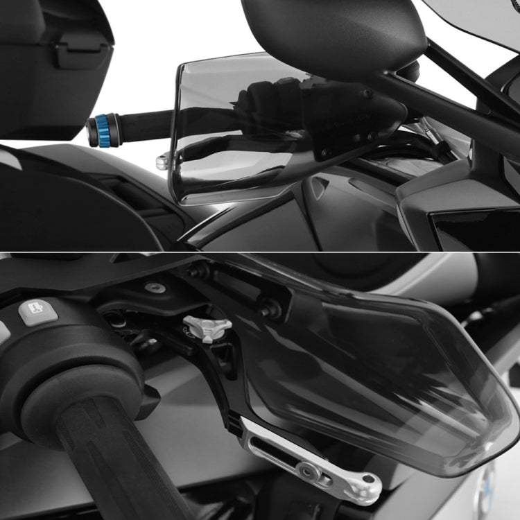 For BMW K1600B K1600GT MO-HS005 Motorcycle Windshield Hand Guards Protectors(Black) - In Car by buy2fix | Online Shopping UK | buy2fix