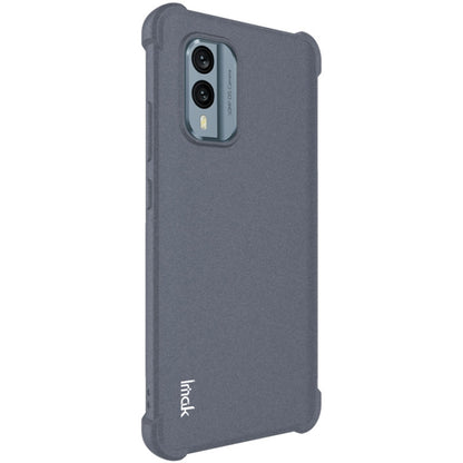 For Nokia X30 5G imak Shockproof Airbag TPU Phone Case(Matte Grey) - Nokia Cases by imak | Online Shopping UK | buy2fix