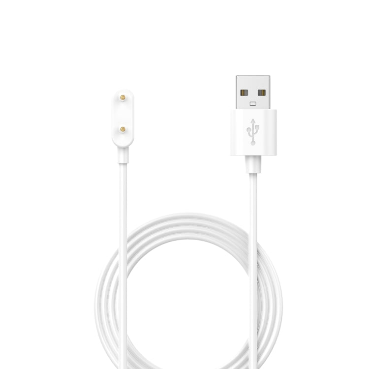 For Keep Band B4 Smart Watch Magnetic Charging Cable, Length: 1m(White) - Smart Wear by buy2fix | Online Shopping UK | buy2fix