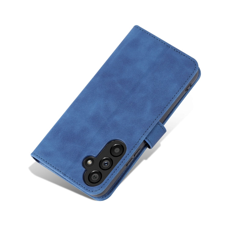 For Samsung Galaxy A34 5G AZNS Skin Feel Calf Texture Flip Leather Phone Case(Blue) - Galaxy Phone Cases by AZNS | Online Shopping UK | buy2fix