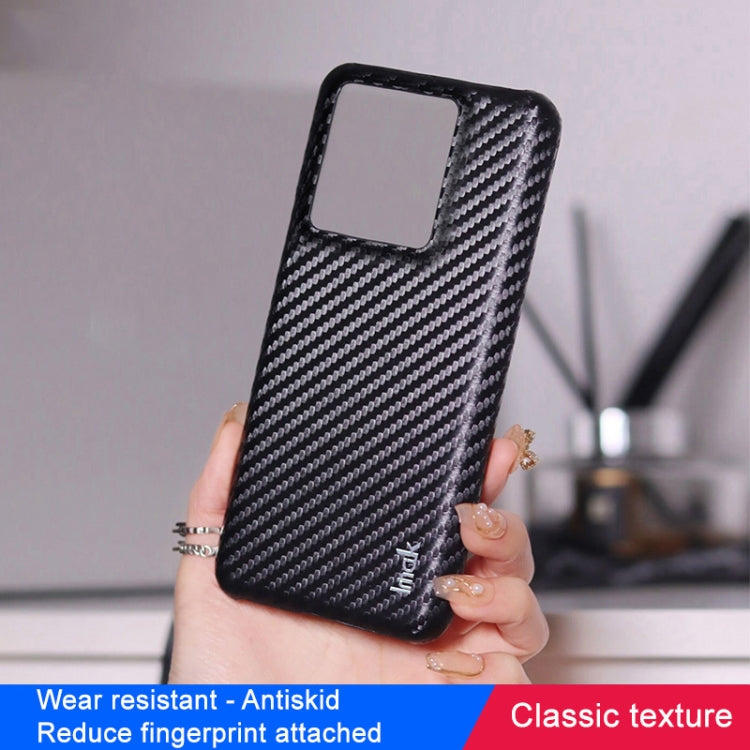 For Xiaomi 13 Pro 5G 8.38mm Ceramic Version IMAK Ruiyi Series Carbon Fiber PU + PC Phone Case(Black) - Xiaomi Cases by imak | Online Shopping UK | buy2fix