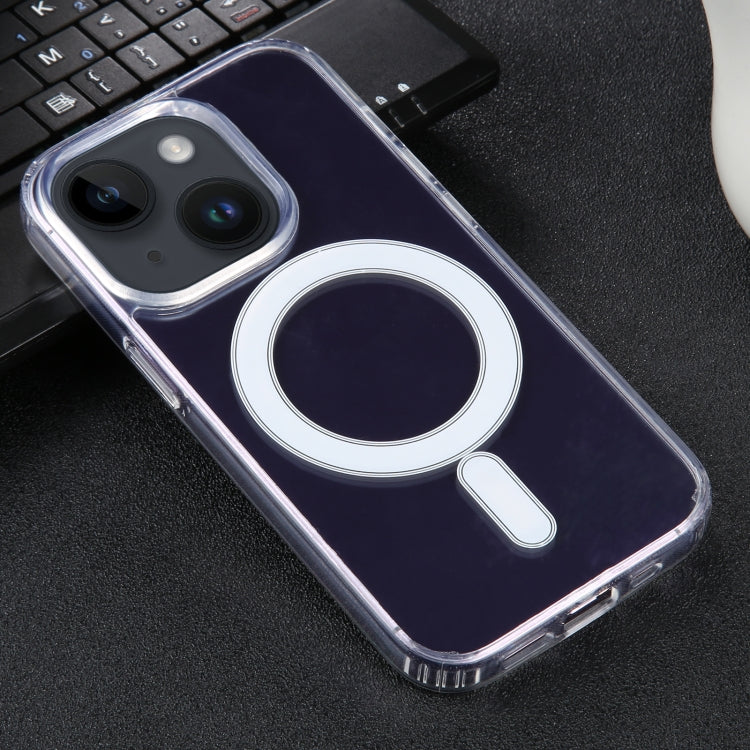 For iPhone 14 GEBEI MagSafe Magnetic Transparent Phone Case - iPhone 14 Cases by GEBEI | Online Shopping UK | buy2fix