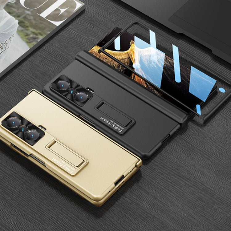 For Honor Magic VS GKK Fold Magnetic Hinge Full Coverage Phone Case(Gold) - Honor Cases by GKK | Online Shopping UK | buy2fix