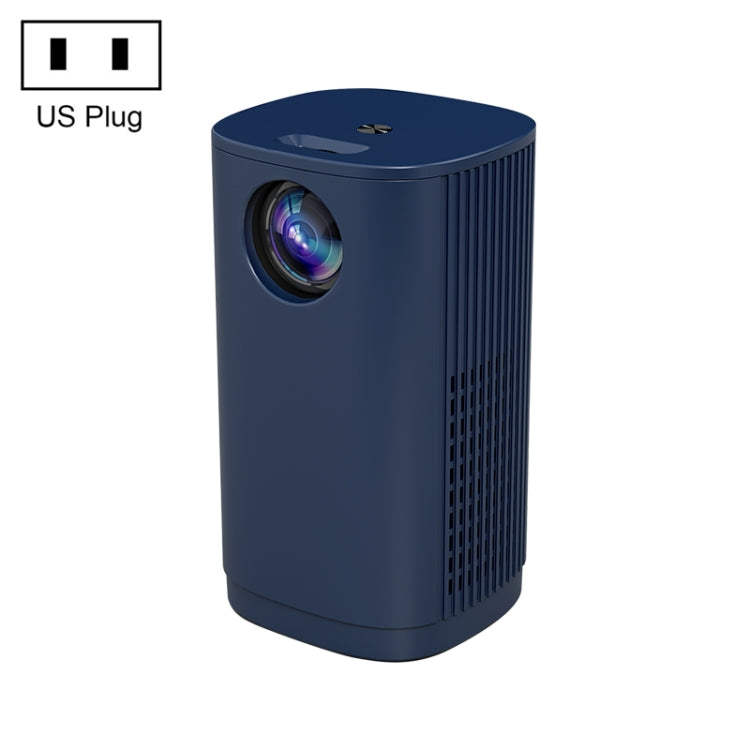 T1 480x360 800 Lumens Portable Mini LED Projector, Specification:US Plug(Blue) - Consumer Electronics by buy2fix | Online Shopping UK | buy2fix