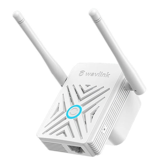 Wavlink WN578W2 300Mbps 2.4GHz WiFi Extender Repeater Home Wireless Signal Amplifier(UK Plug) - Broadband Amplifiers by WAVLINK | Online Shopping UK | buy2fix