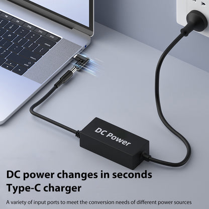 4.5x0.6mm 65W DC Input to USB-C / Type-C PD Power Adapter - Computer & Networking by buy2fix | Online Shopping UK | buy2fix