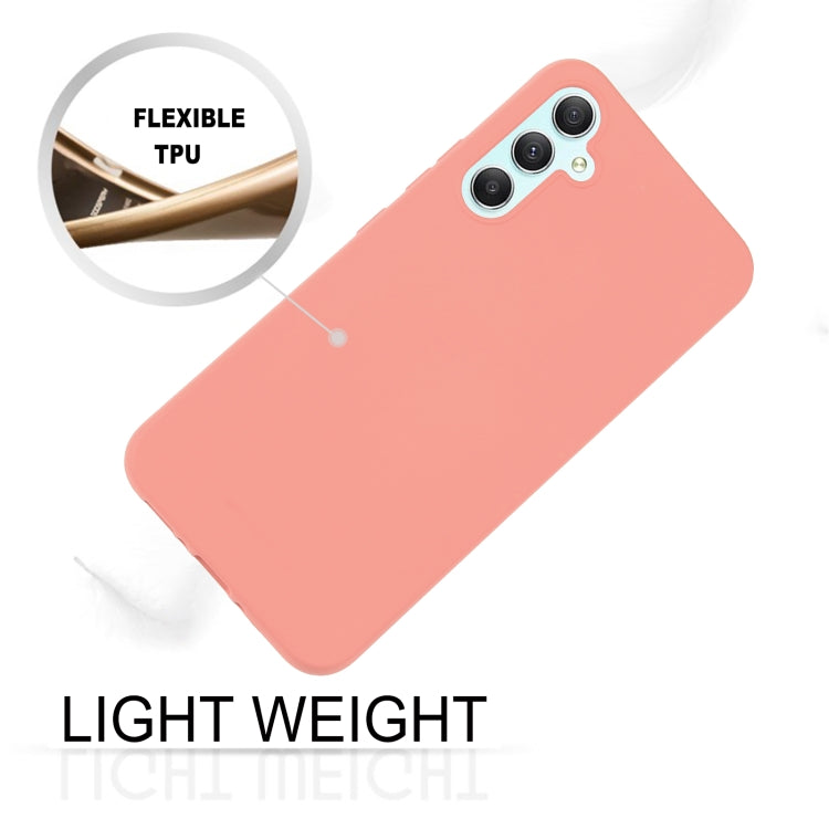 For Samsung Galaxy A34 5G GOOSPERY SOFT FEELING Liquid TPU Soft Phone Case(Pink) - Galaxy Phone Cases by GOOSPERY | Online Shopping UK | buy2fix