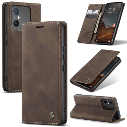 For Xiaomi Redmi 11A / 12C CaseMe 013 Multifunctional Horizontal Flip Leather Phone Case(Coffee) - Xiaomi Cases by CaseMe | Online Shopping UK | buy2fix