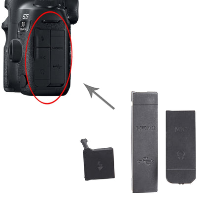 For Canon EOS 5D Mark IV OEM USB Cover Cap - Repair & Spare Parts by buy2fix | Online Shopping UK | buy2fix